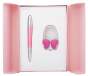 "Набір подарунковий "Lightness": ручка (Ш) + гачок д/ сумки, рожевий