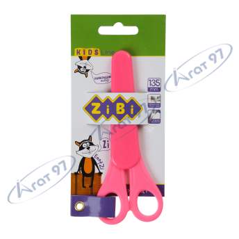 Ножницы детские в чехле 135мм, розовые, KIDS Line