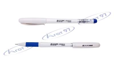 Ручка гелева SYMPHONY,  0.5 мм, гум. грип, сині чорнила