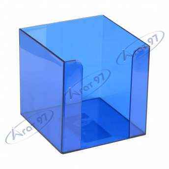 Куб для бумаг 90x90x90 мм, синий