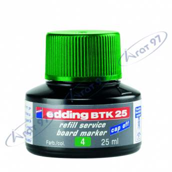 Чернила для заправки Board e-BTK25 зелёные