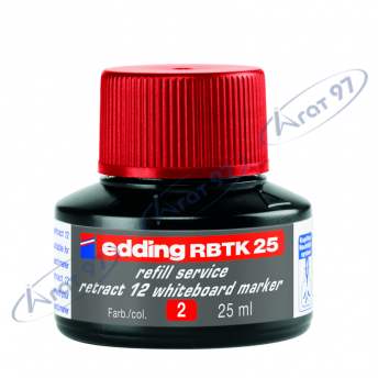 Чорнило для заправки Board e-BTK25 червоне