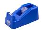 Диспенсер для канцелярського скотчу шириною до 18 мм, 122x60x50мм, пластиковий, синій