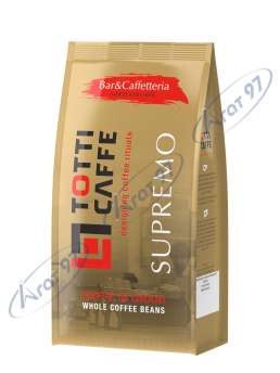 Кофе в зернах TOTTI Cafe SUPREMO, пакет 1000г*6