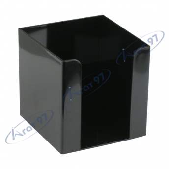 Куб для паперу 90x90x90 мм, чорний