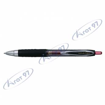 Ручка гелевая автоматическая Signo 207, 0.7мм, пишет красным