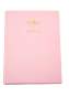 Книга канцелярська FAVOURITE, PASTEL, А4, 96 арк., клітинка, офсет, тверда ламінована обкладинка, рожева