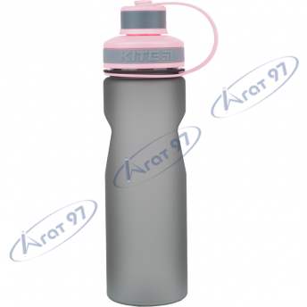 Бутылочка для воды, 700 мл, серо-розовая