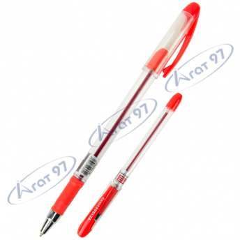 Ручка масляная DB 2062, красная.