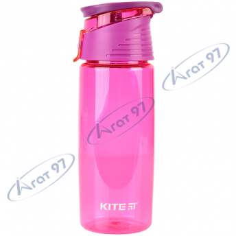 Пляшечка для води, 550 мл, темно-рожева 