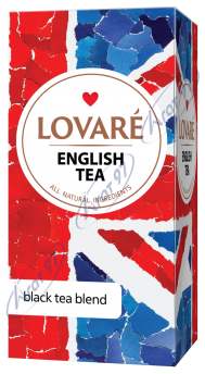 Чай чёрный 2г*24, пакет, "English tea", LOVARE