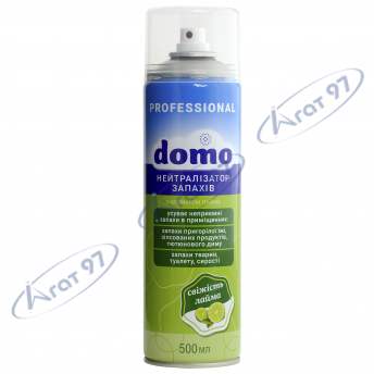Аерозоль DOMO PROFI нейтралізатор запахів, Лайм 500 мл