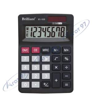 Настільний калькулятор Brilliant BS-008, 8 р