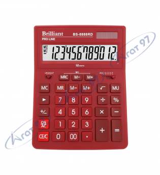 Калькулятор Brilliant BS-8888DBL, 12 разрядов