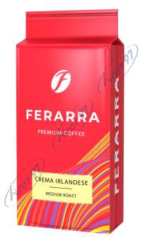 Кофе молотый 250г, вак.уп., CAFFE CREMA IRLANDESE, FERARRA