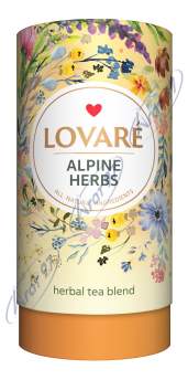 Чай трав'яний 80г, лист, "Alpine herbs", LOVARE