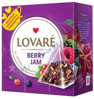 Чай цветочный 2г*15, пакет, "Berry Jam", LOVARE
