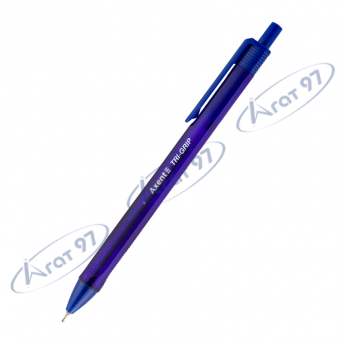 Ручка масляная автом. Tri- Grip, синяя