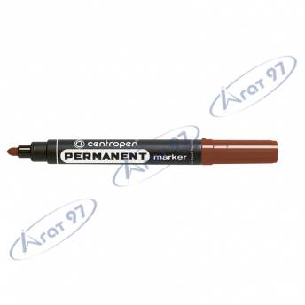 Маркер Permanent 8566 2,5 мм круглий коричневий