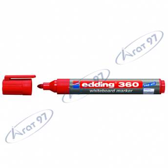Маркер Board e-360 1,5-3 мм круглий червоний