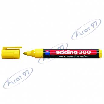 Маркер Permanent e-300 1,5-3 мм  круглий жовтий