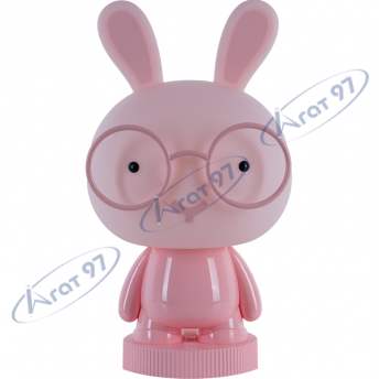 Светильник-ночник LED с аккумулятором Bunny, розовый